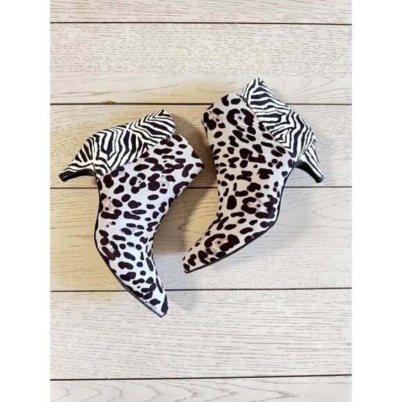 Kenneth Cole Shoes - Kenneth Cole Kick Bit Booties Size 7.5 animal print